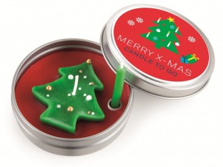 Lumanare in cutie metalica