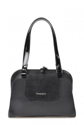 Geanta office din piele naturala