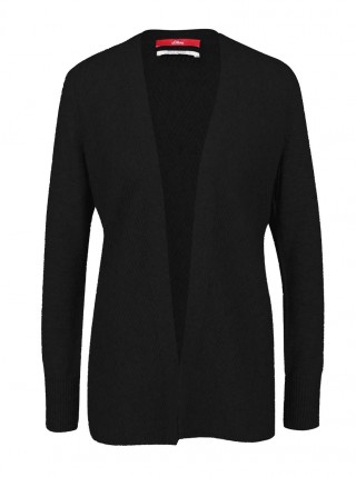 Cardigan negru s.Oliver tricotat