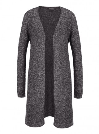 Cardigan gri inchis melanj