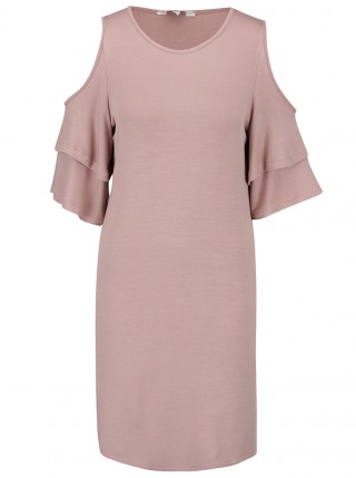 Rochie cu maneci scurte cu volane