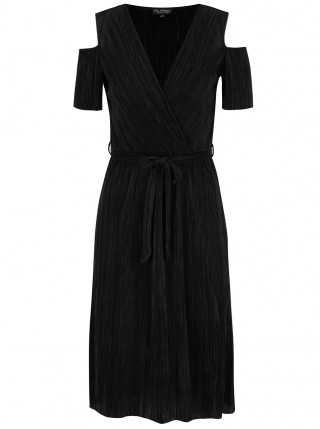 Rochie midi cu umerii goi