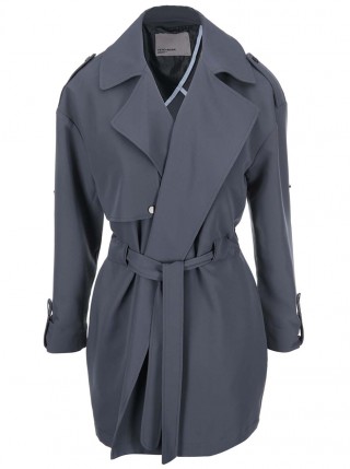 Pardesiu scurt, gri-albastru - Vero Moda