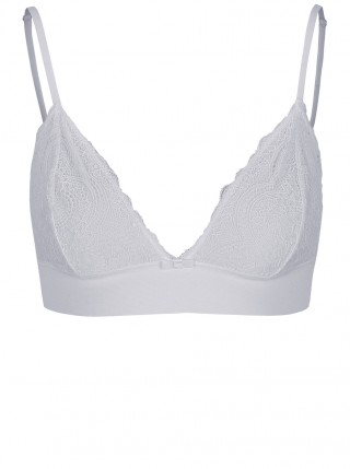 Sutien gri din dantela