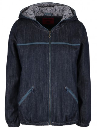 Jacheta de blugi cu gluga