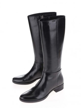 Cizme pana la genunchi din piele GEOX