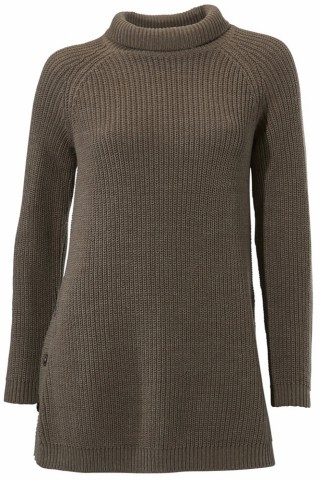 Pulover tricotat cu guler