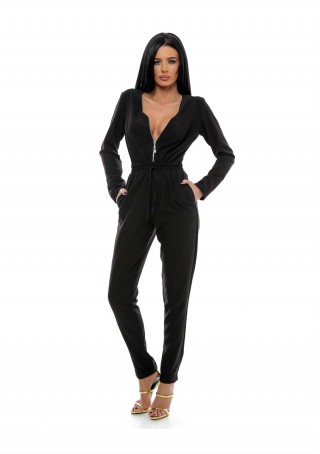 Salopeta lunga cu decolteu