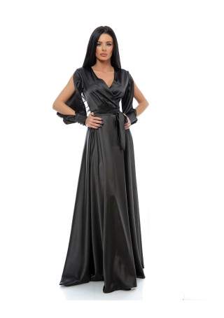 Rochie lunga matasica