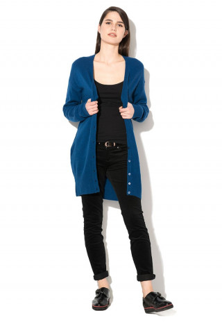 Cardigan lung cu nasturi - United Colors Of Benetton