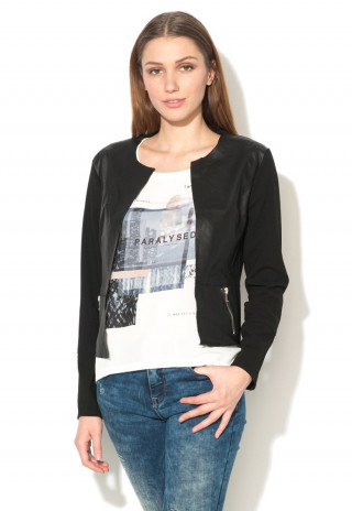 Jacheta scurta cu aspect peliculizat