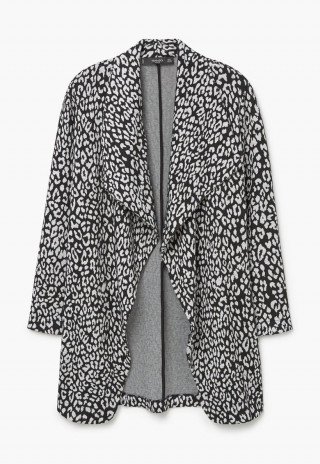 Jacheta animal print - Mango