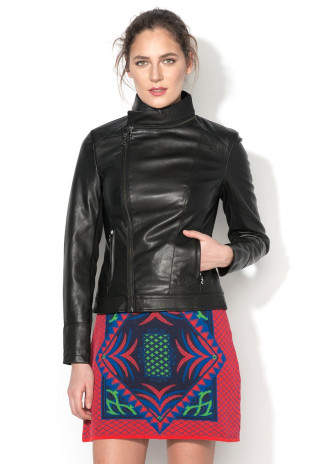 Jacheta de piele sintetica de la Desigual