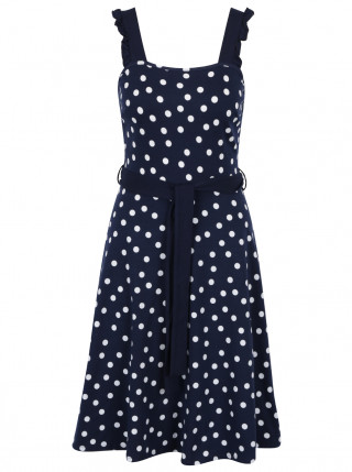 Rochie midi cu buline