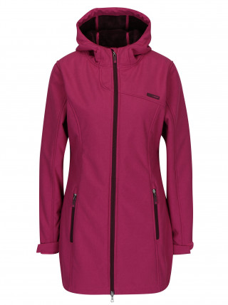 Geaca roz softshell cu gluga
