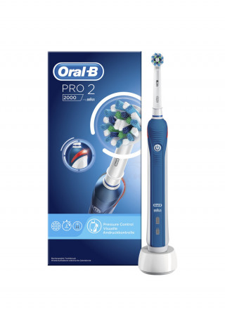 Periuta de dinti electrica Oral B PRO 2 2000 Cross Action, reincarcabila