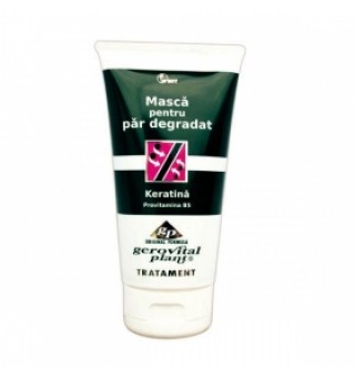 Masca pentru par degradat 150ml Gerovital