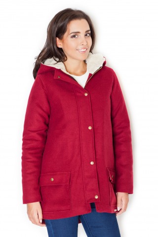 Geaca de iarna scurta, imblanita