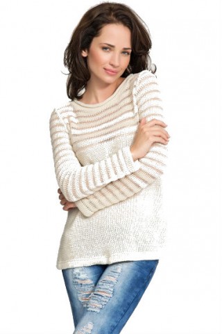 Pulover subtire, usor transparent