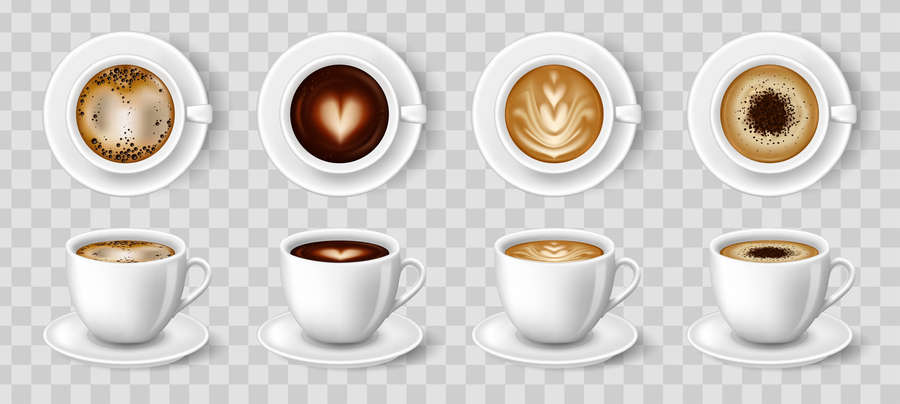 calorii diferite tipuri de cafea