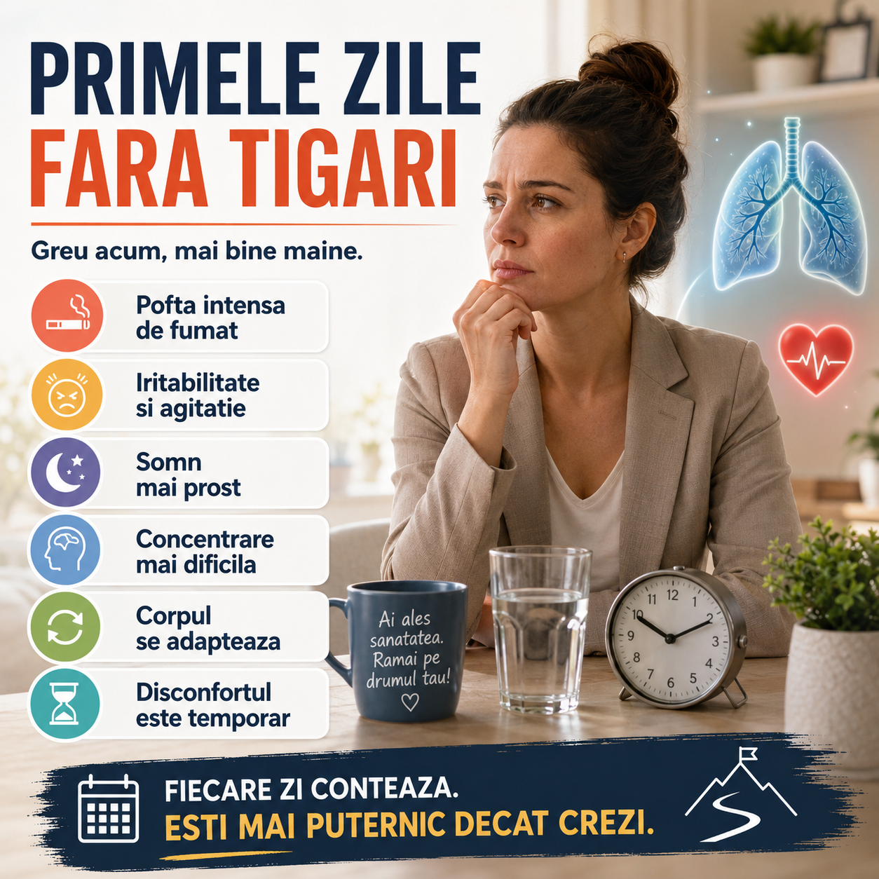 renuntare la fumat - ce se intampla in corpul tau