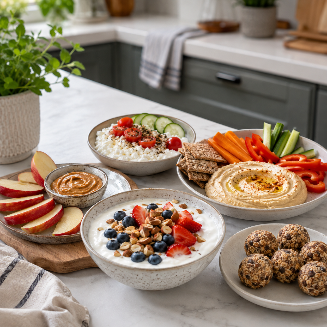 alimentatie sanatoasa: idei de gustari intre mese