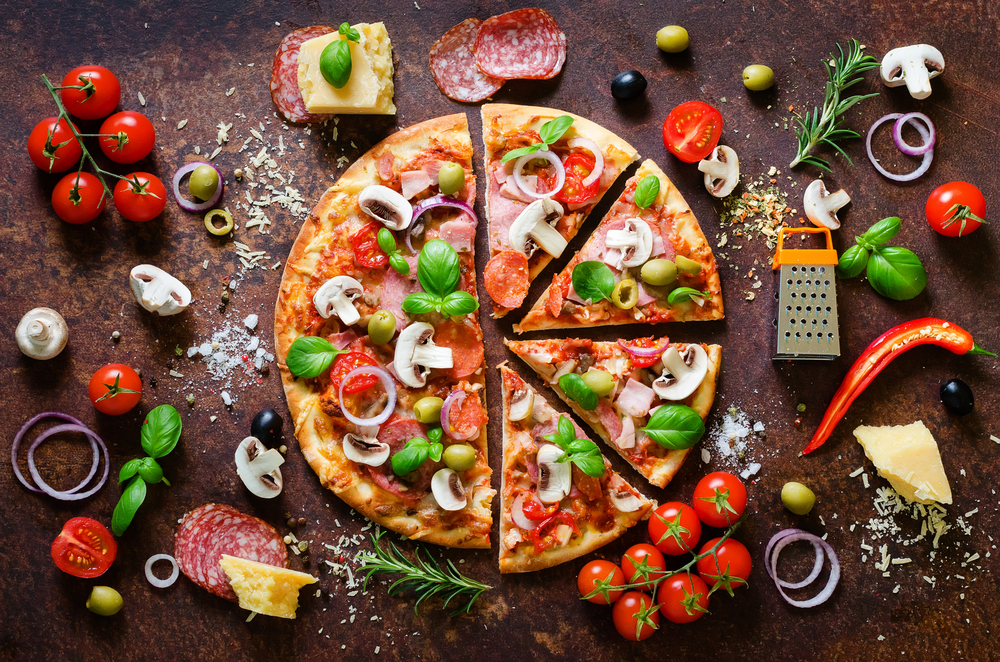 calorii pizza - reteta pizza la tigaie