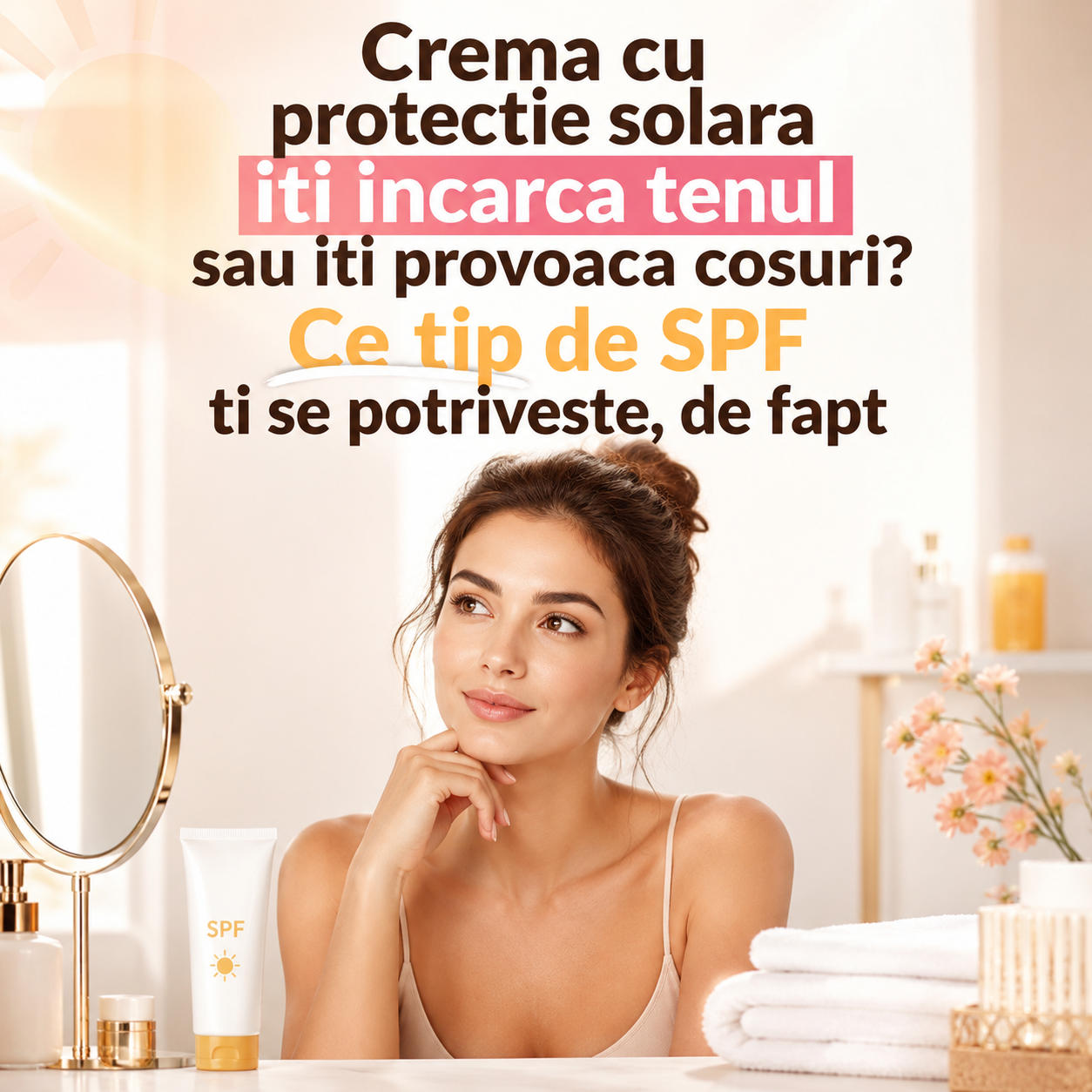 cum alegi crema spf potrivita pentru ten