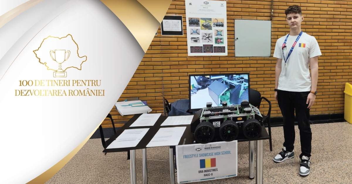 Cătălin Constantinescu, creatorul robotului RACC care salvează vieți