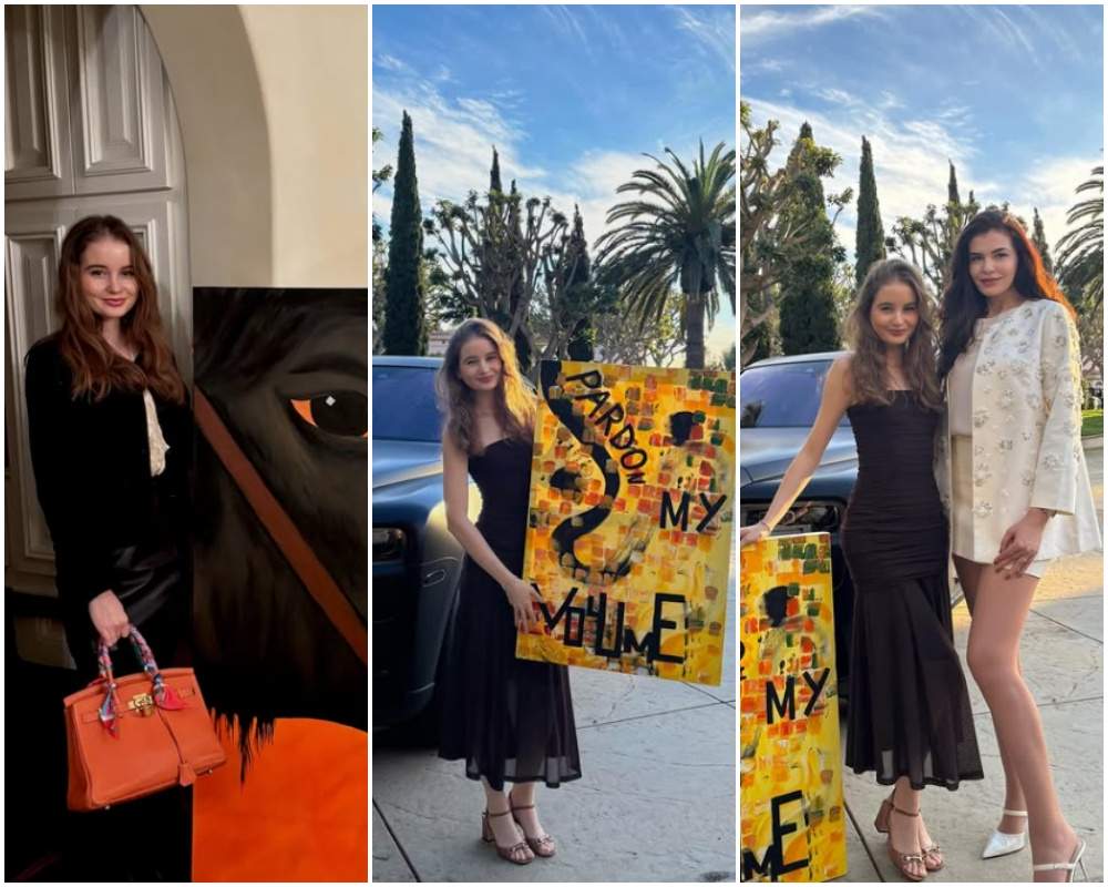 Cât costă un tablou pictat de Irina Columbeanu. Monica Gabor, cea mai mândră mamă: Ești lumina mea...