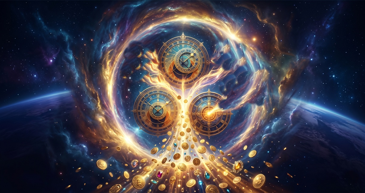 Marți sunt (și) 3 CEASURI BUNE: Top 3 zodii care au noroc la bani începând de marți