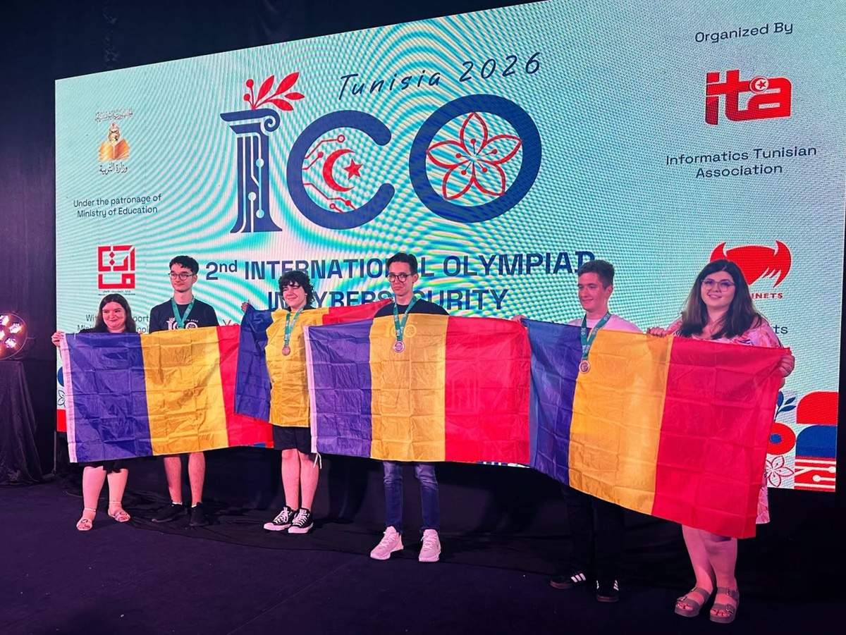 Geniile cyber din România cuceresc Tunisia: Medalii pentru elevii români  la Olimpiada Internațională de Securitate Cibe
