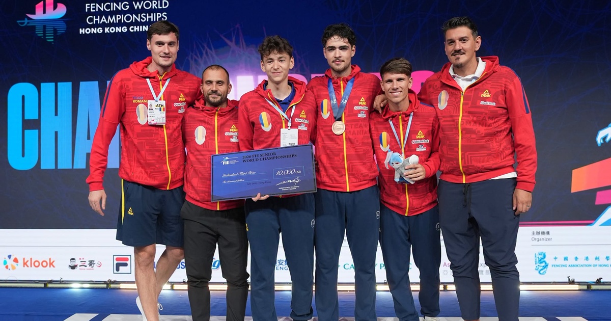 România strălucește pe scena internațională: Radu Nițu pe podium la Mondialul de Scrimă din Hong Kong!