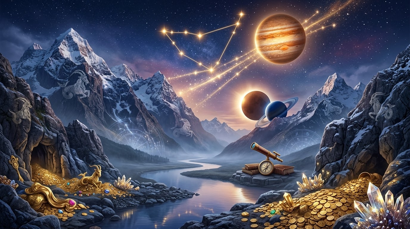 A început ERA DE AUR a Capricornului: Cum îți va schimba Jupiter viața financiară până în 2027