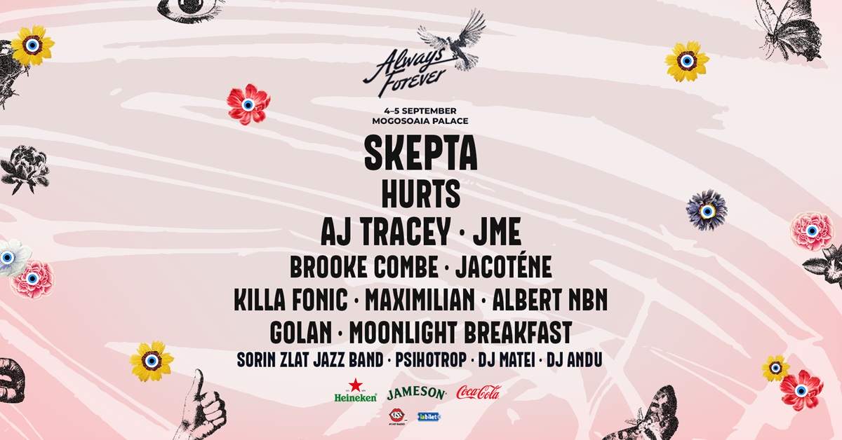 Skepta și Hurts vin la Mogoșoaia: Prima ediție Always Forever Festival promite un început de toamnă memorabil