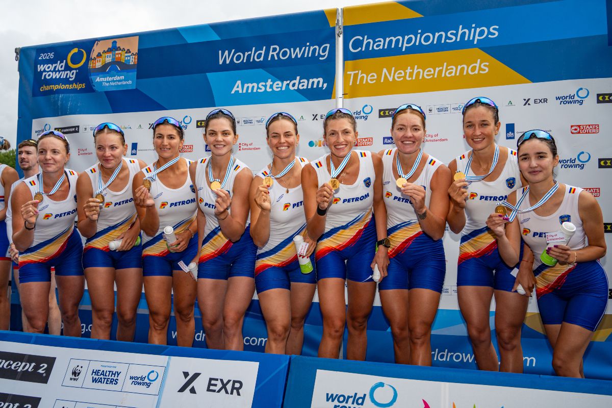Senzațional la Amsterdam! Canotoarele României au doborât recordul mondial și au rescris istoria sportului