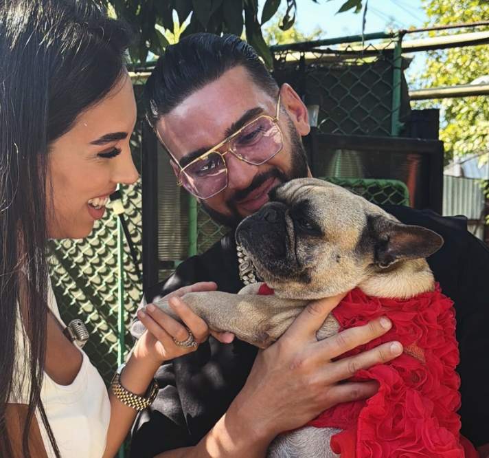 Dorian Popa și soția lui, Andreea, au adoptat un bulldog francez după moartea lui Cheluțu. Povestea emoționantă a Donei